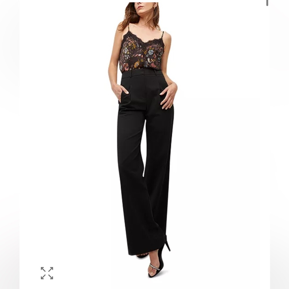 NWT Sz 0 Veronica Beard Black Women's Ollie Trousers